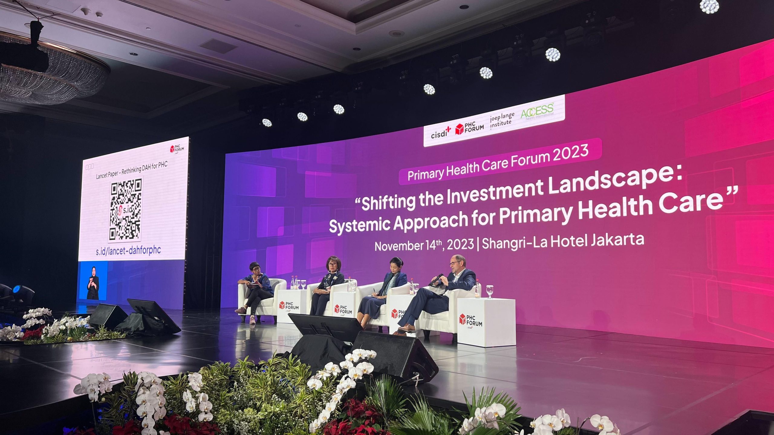 JLI launches Lancet paper at PHC Forum 2023 in Jakarta