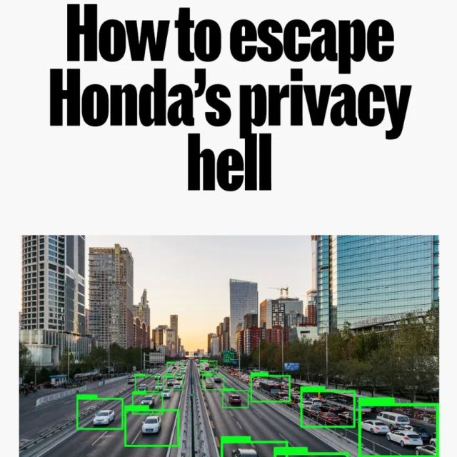 The Mozilla Foundation called modern cars "surveillance machines on wheels" and ranked them worse than any other product category for failing to offer adequate privacy protections.  At, JLI, we don't want our health data to follow the same path. We want people to opt in to sharing their data, not struggle to opt out. Link to article in bio.

#healthdata #dataforgood #data